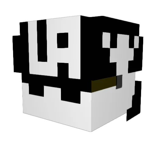 Drake20103 Minecraft avatar head, 3D render