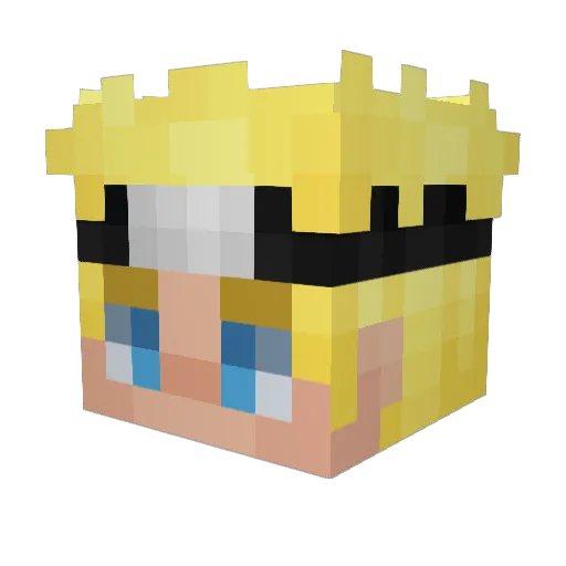 Minecraft-Avatar von DrakeStir: Kopf als 3D-Render
