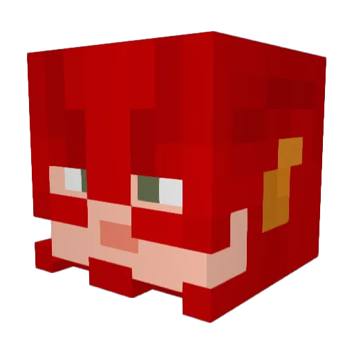 Drake_Dragon_89 Minecraft avatar head, 3D render