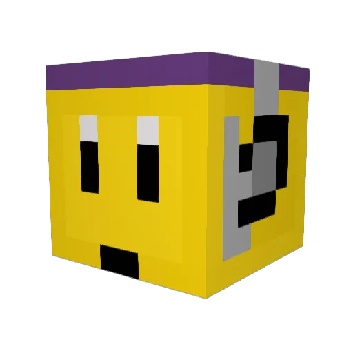 Drake_Steel Minecraft avatar head, 3D render