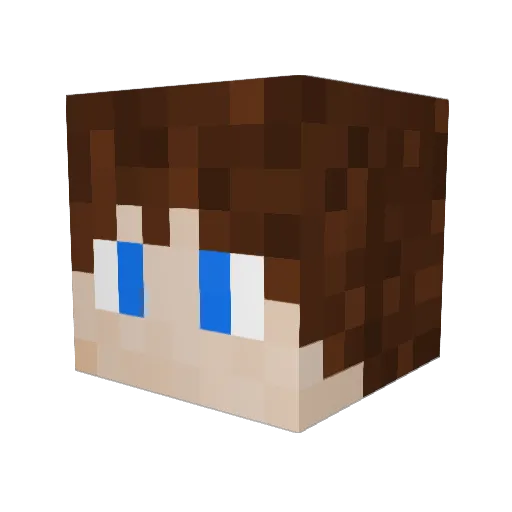 Draken_Elliot Minecraft avatar head, 3D render