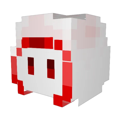 Drakexk01 Minecraft avatar head, 3D render