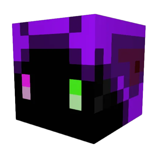 Drakfisk1 Minecraft avatar head, 3D render