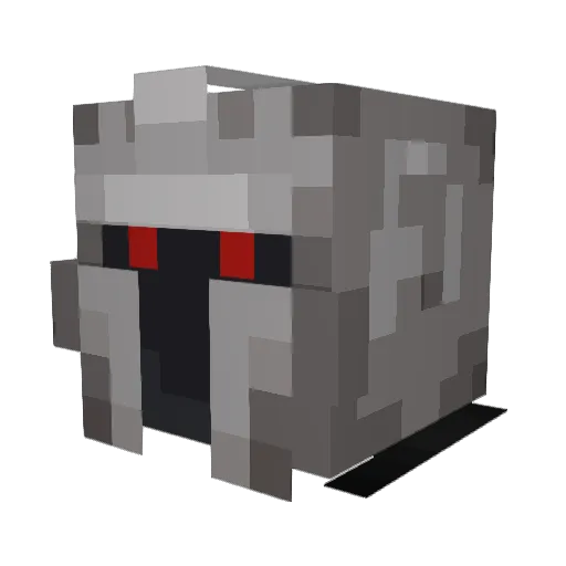 Drakoniac13 Minecraft avatar head, 3D render
