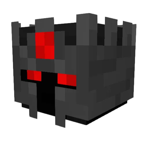 Drakto Minecraft avatar head, 3D render