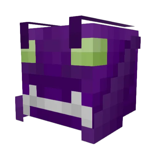 Draku1431 Minecraft avatar head, 3D render