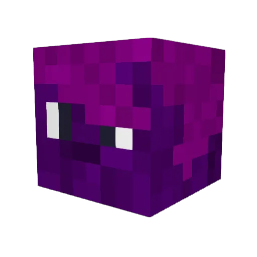 Drample Minecraft avatar head, 3D render