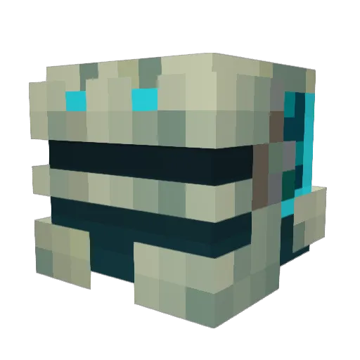 Drarn3n Minecraft avatar head, 3D render