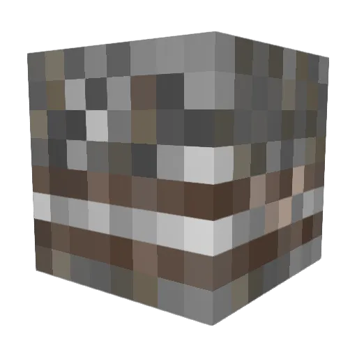 DrasGarde Minecraft avatar head, 3D render
