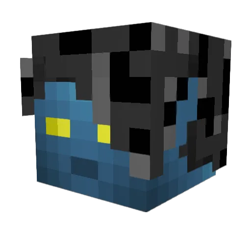 Drasek83 Minecraft avatar head, 3D render