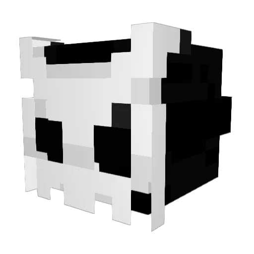 Drasgoon Minecraft avatar head, 3D render