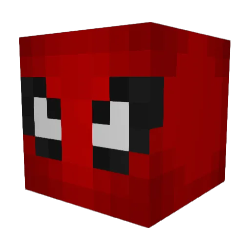 DrasticStream20 Minecraft avatar head, 3D render