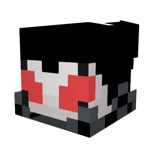 Drath485 Minecraft avatar head, 3D render