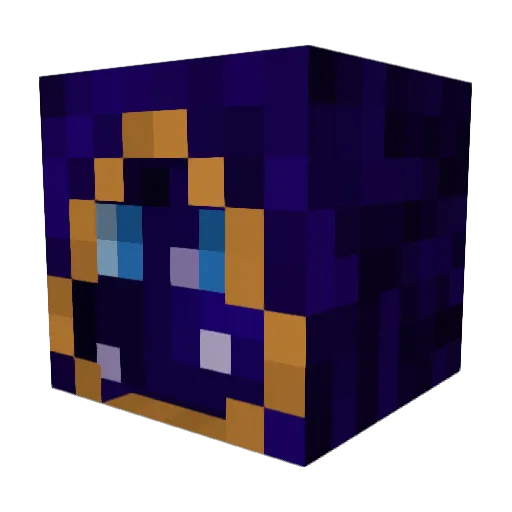 Draumir Minecraft avatar head, 3D render