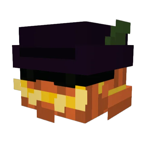Dravahn Minecraft avatar head, 3D render