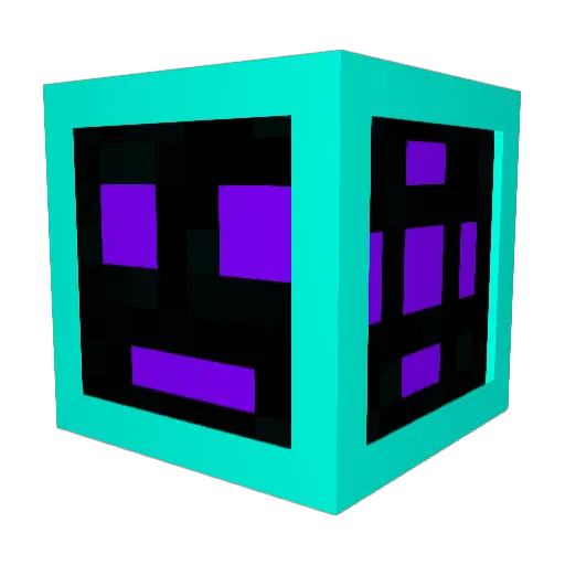 Draw233 Minecraft avatar head, 3D render