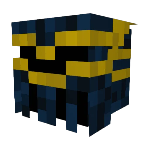 Draxe8005 Minecraft avatar head, 3D render