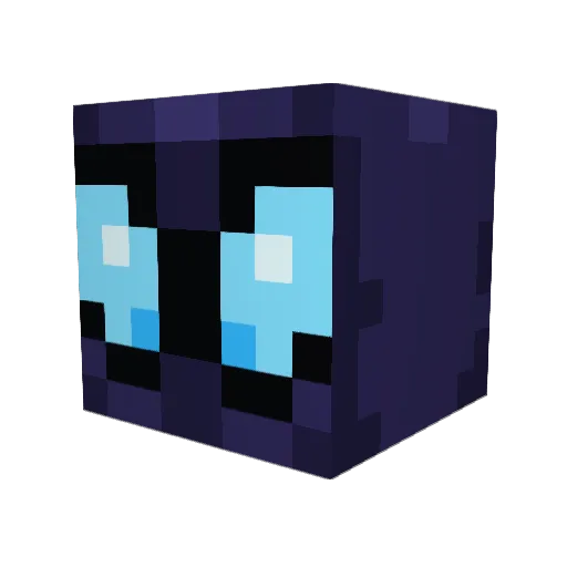 Draxer21 Minecraft avatar head, 3D render