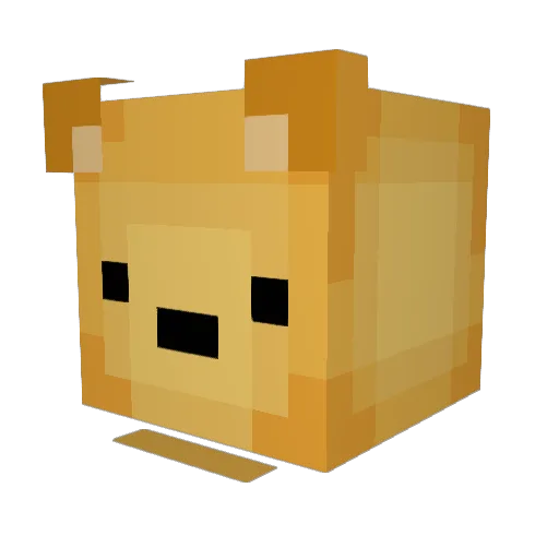 Draxkane Minecraft avatar head, 3D render