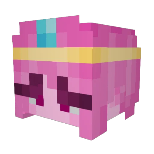Draymlsc Minecraft avatar head, 3D render