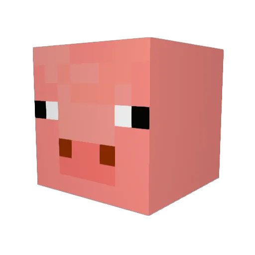 Drcool777 Minecraft avatar head, 3D render