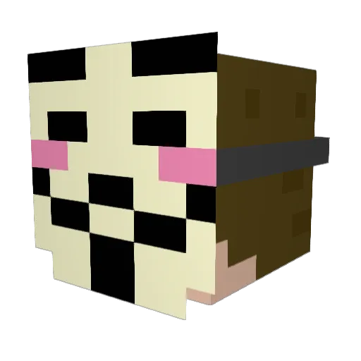 Drdeath700 Minecraft avatar head, 3D render