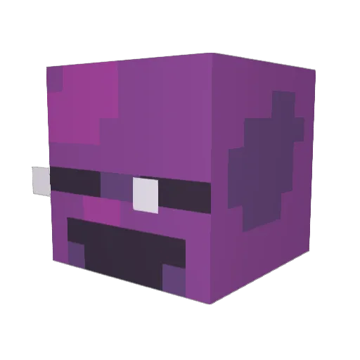 DreRizzy Minecraft avatar head, 3D render
