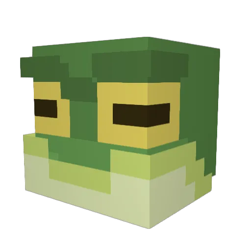 DreadKingDarioth Minecraft avatar head, 3D render