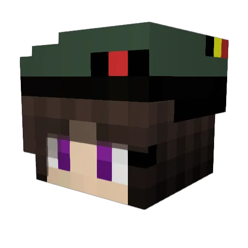 DreadLamp865122 Minecraft avatar head, 3D render