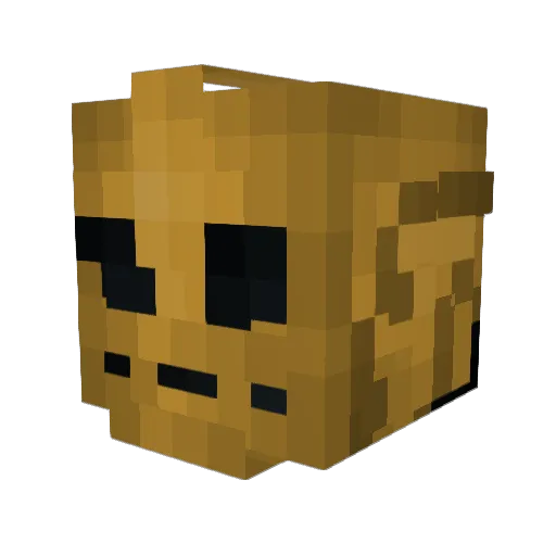 DreadMakerRobert Minecraft avatar head, 3D render