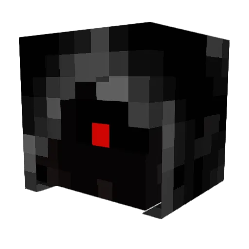 DreadWolfy Minecraft avatar head, 3D render