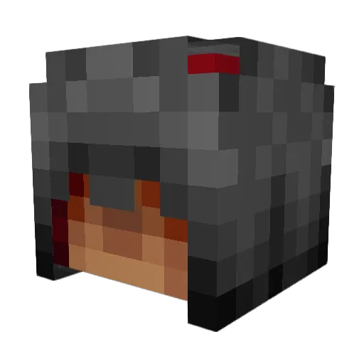 Dread_Bringer Minecraft avatar head, 3D render