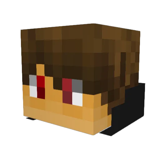 Dread_My_Bed Minecraft avatar head, 3D render