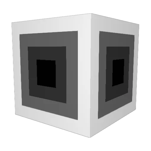 Dreadful4 Minecraft avatar head, 3D render