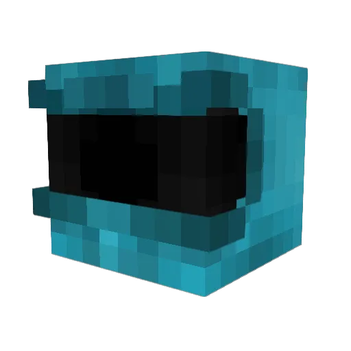 Dreadnought12es Minecraft avatar head, 3D render