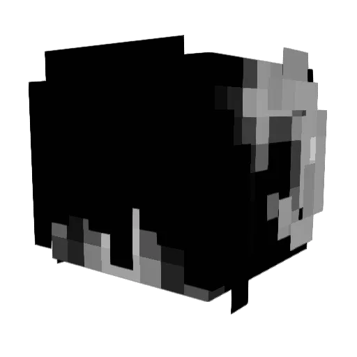 Dream19003 Minecraft avatar head, 3D render