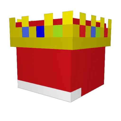 Minecraft-Avatar von Dream19188: Kopf als 3D-Render