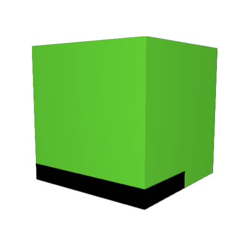 DreamMK2 Minecraft avatar head, 3D render