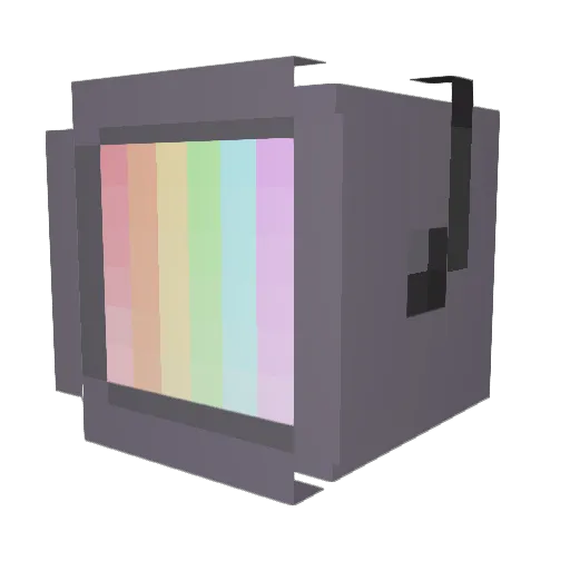 DreamOnlyFans Minecraft avatar head, 3D render