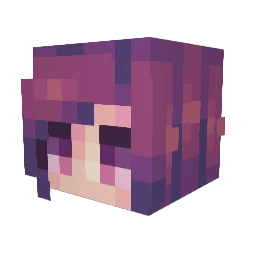 DreamWeaver_777 Minecraft avatar head, 3D render