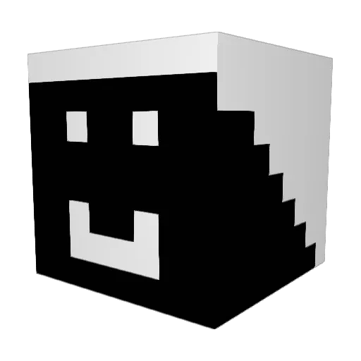DreamZ71 Minecraft avatar head, 3D render