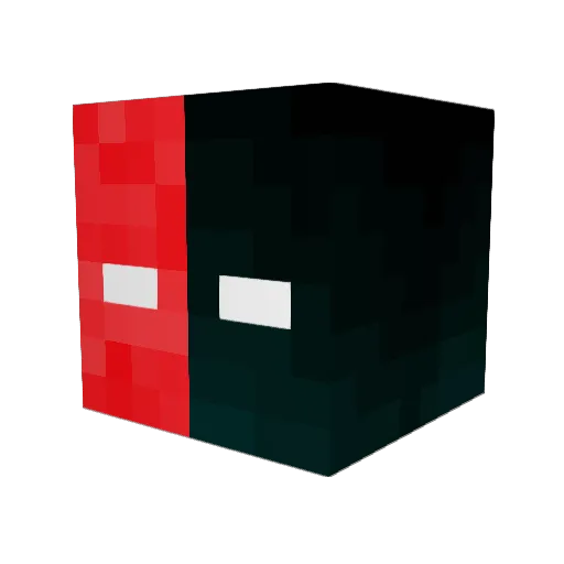 Dream_24k_YT Minecraft avatar head, 3D render