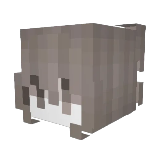 Dream_Lin3 Minecraft avatar head, 3D render