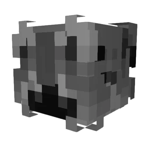 Dream_M2 Minecraft avatar head, 3D render