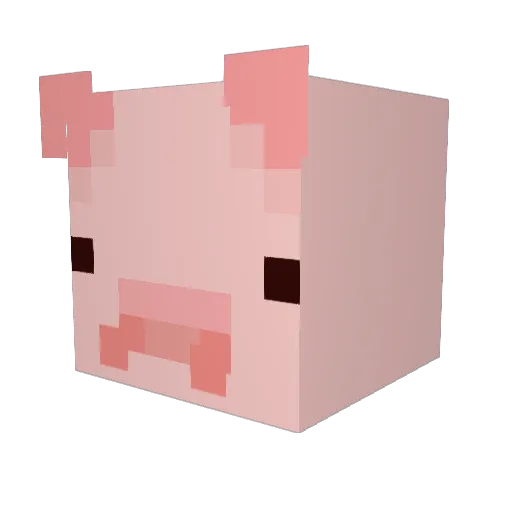 Dream_NG Minecraft avatar head, 3D render