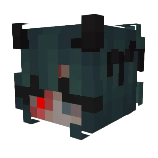 Dream_s0fa Minecraft avatar head, 3D render