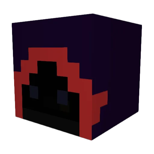 Dreamcrafter44 Minecraft avatar head, 3D render