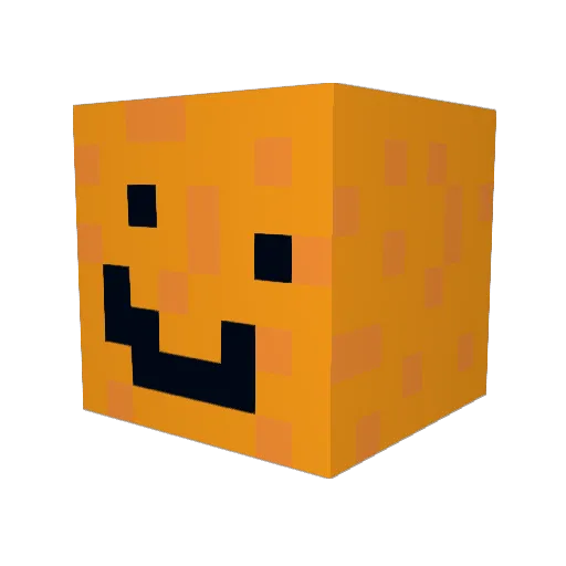 Dreamer2a Minecraft avatar head, 3D render