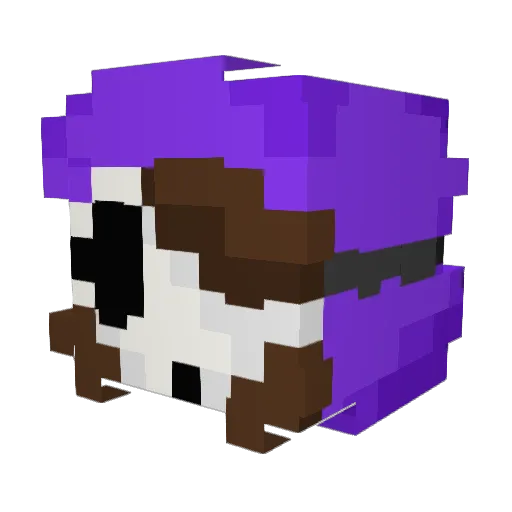Dreaming_Moon Minecraft avatar head, 3D render