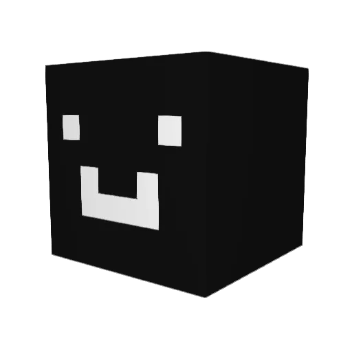 Dreamingicey Minecraft avatar head, 3D render